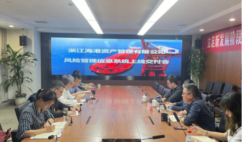 公司风险管理信息系统项目上线成功